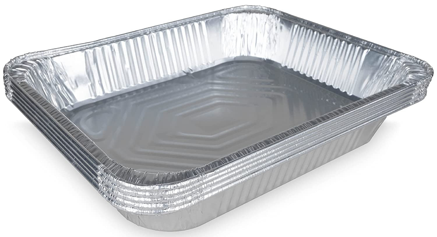 13" x 11" x 2" Half-Size Aluminum Steam Table Pans, Medium 13" x 11" x 2" Half-Size Aluminum Steam Table Pans, Medium